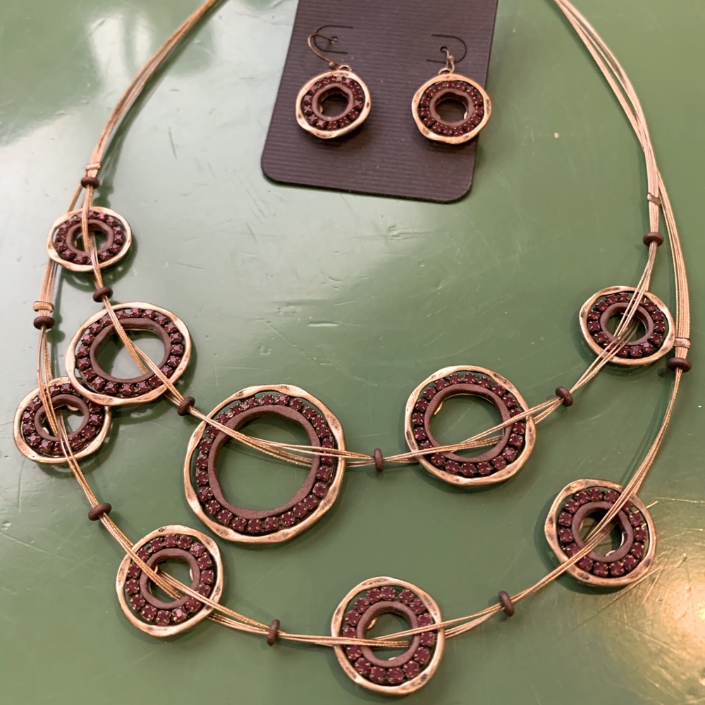 Coldwater Creek Necklace and Earrings